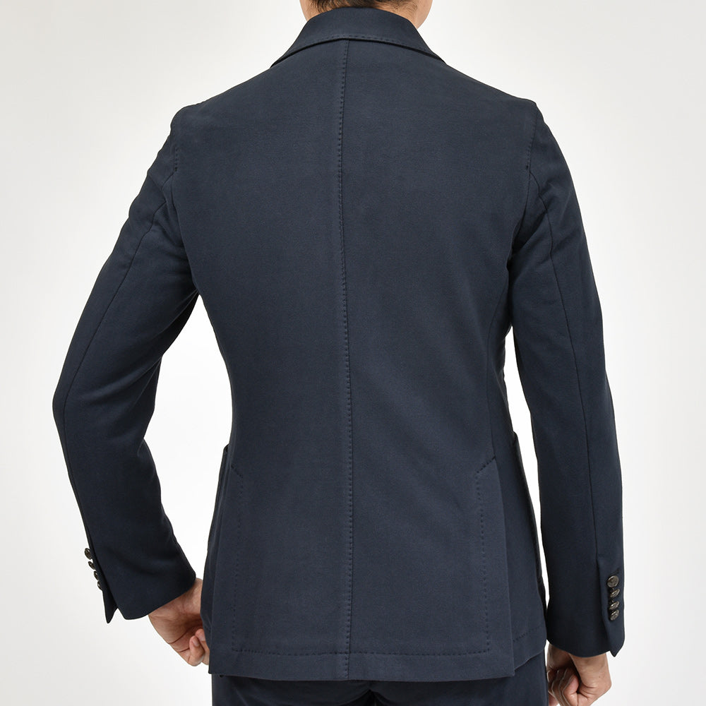 CIRCOLO 1901 チルコロ1901 コットン ストレッチ カシミヤタッチジャージー メタルボタン セットアップ対応 ダブル6Bジャケット