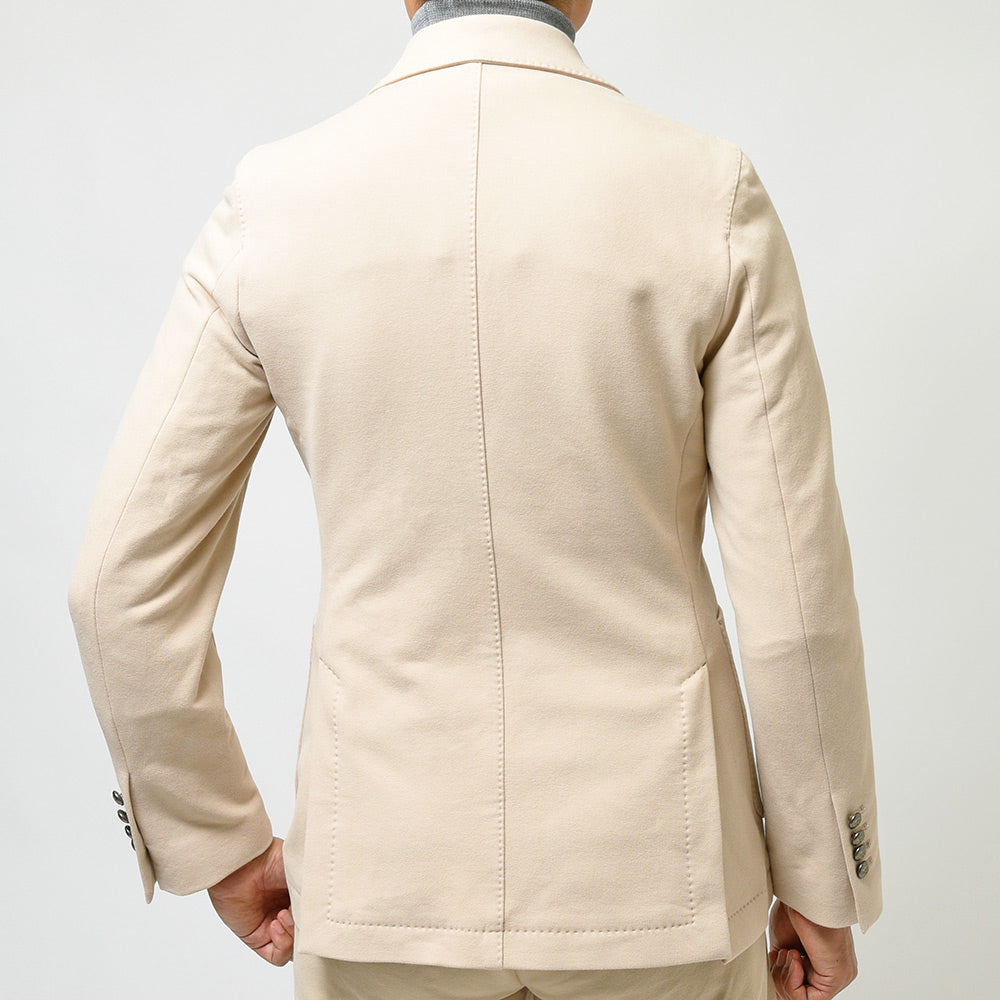CIRCOLO 1901 チルコロ1901 コットン ストレッチ カシミヤタッチジャージー メタルボタン セットアップ対応 ダブル6Bジャケット