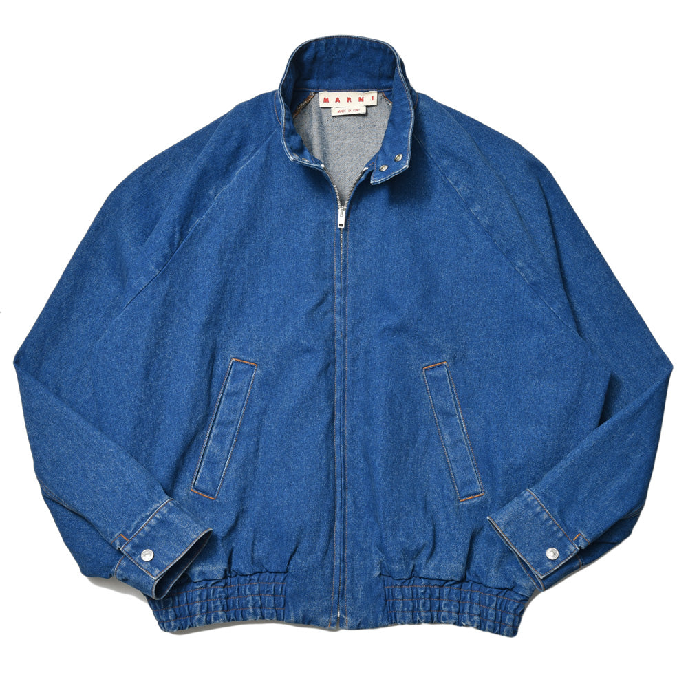 MARNI（マルニ） コットンデニムスタンドカラーブルゾン JUJU0045X0 USCU83