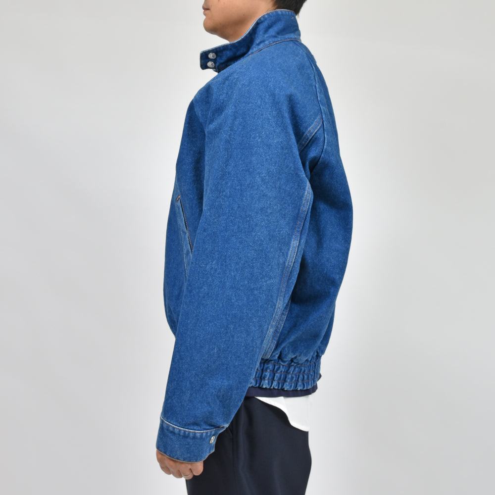 MARNI（マルニ） コットンデニムスタンドカラーブルゾン JUJU0045X0 USCU83