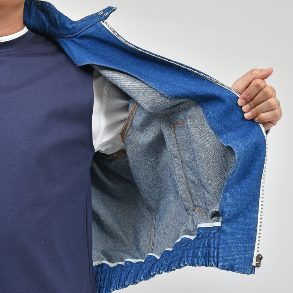MARNI（マルニ） コットンデニムスタンドカラーブルゾン JUJU0045X0 USCU83