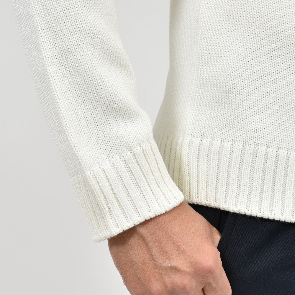 ZANONE（ザノーネ） 5ゲージウールモックネックニット LUPO RAG/SLIM FIT/810128/ZR229/25427