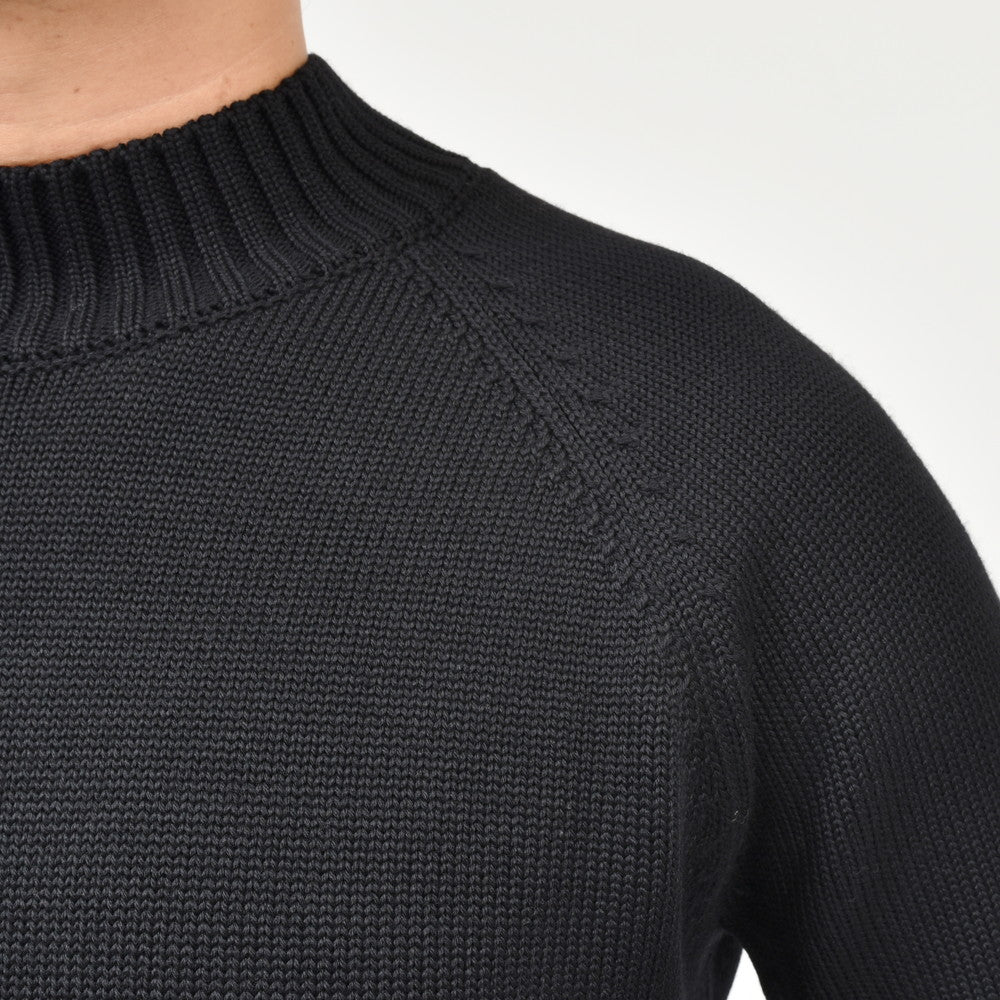 ZANONE（ザノーネ） 5ゲージウールモックネックニット LUPO RAG/SLIM FIT/810128/ZR229/25427