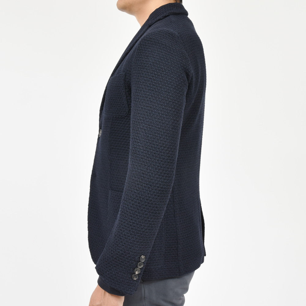 ZANONE（ザノーネ） ボンディングジャガードニットブレザージャケット BLAZER/SLIM FIT/810161/ZN243/26700