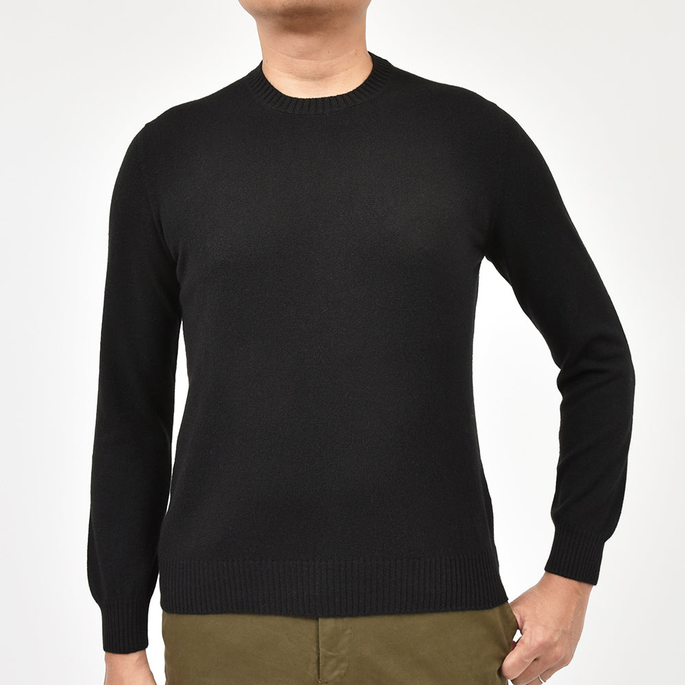 Settefili Cashmere セッテフィーリ カシミア ベビーカシミヤ ミドルゲージ クルーネック ニット