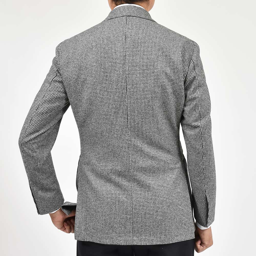 TITO ALLEGRETTO ティト アレグレット ヴァージンウール ハウンドトゥース シングル3Bジャケット