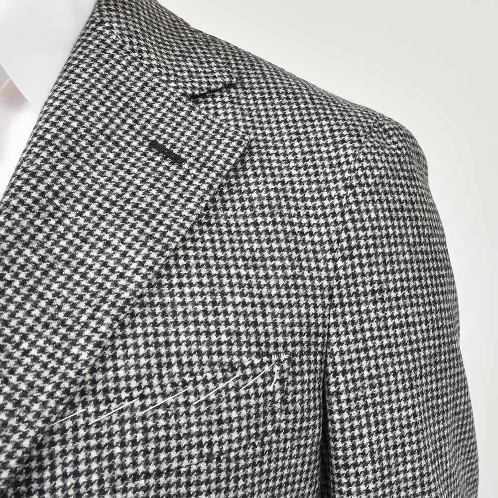 TITO ALLEGRETTO ティト アレグレット ヴァージンウール ハウンドトゥース シングル3Bジャケット