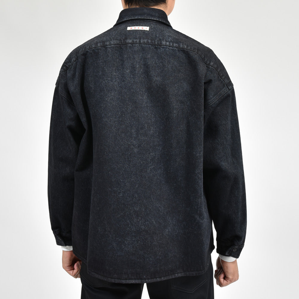 MARNI（マルニ） ウォッシュドコットンデニムシャツ CUJU0061A2 USCV35