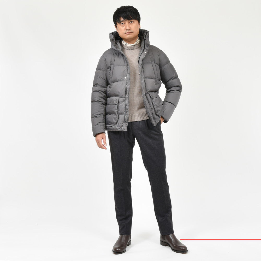 HERNO（ヘルノ） ウォーターレペレントナイロンダウンフーディーブルゾン PI001140U-12004Z
