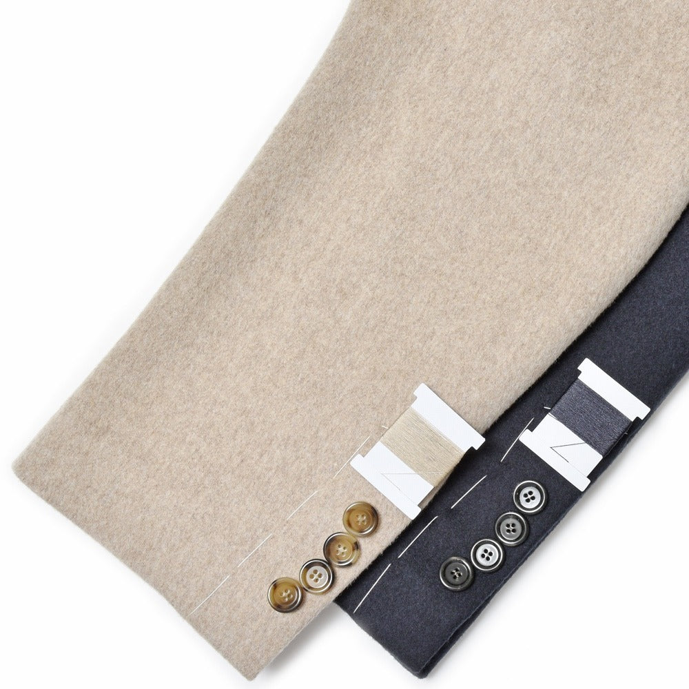 LARDINI（ラルディーニ） SPECIALスペシャル ウールフランネルチェスターフィールドコート(Loro Pianaファブリック) JA23636Q/IVC63618