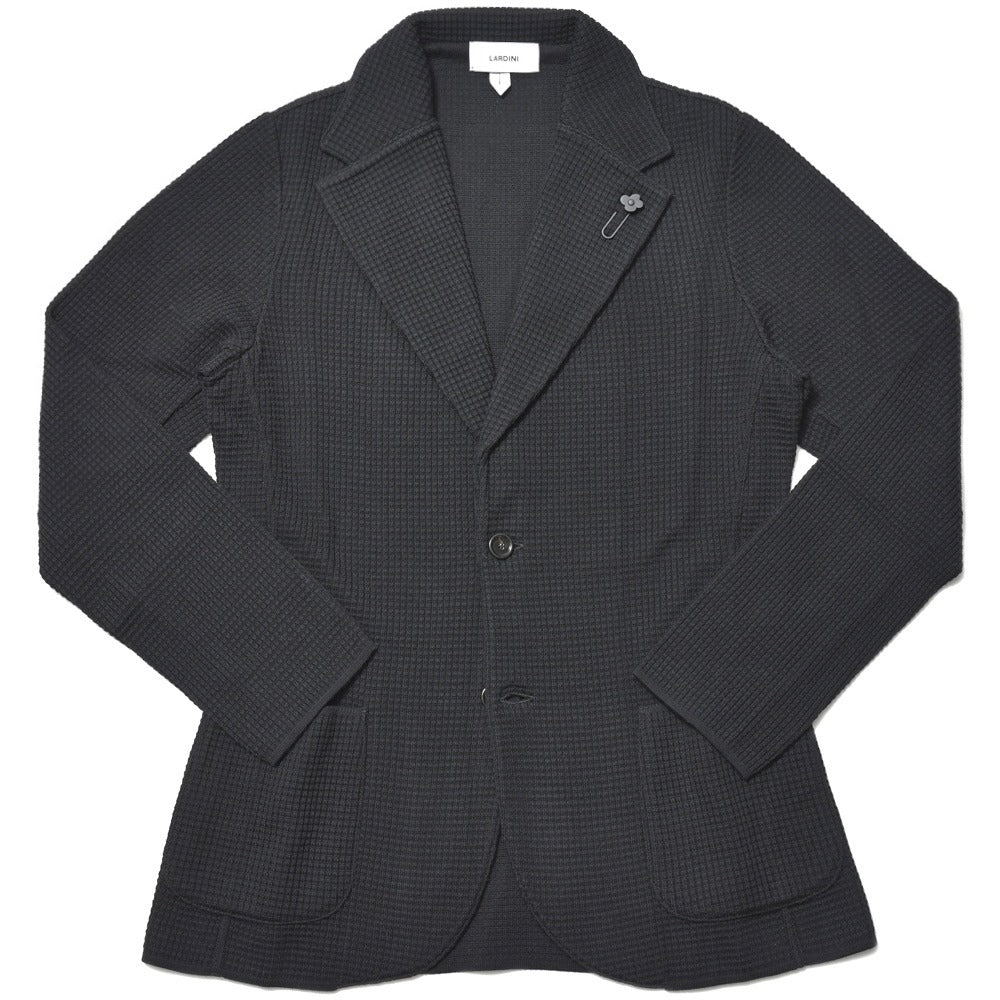 LARDINI（ラルディーニ） ウールタックリブニットジャケット JALJM56/IV63001