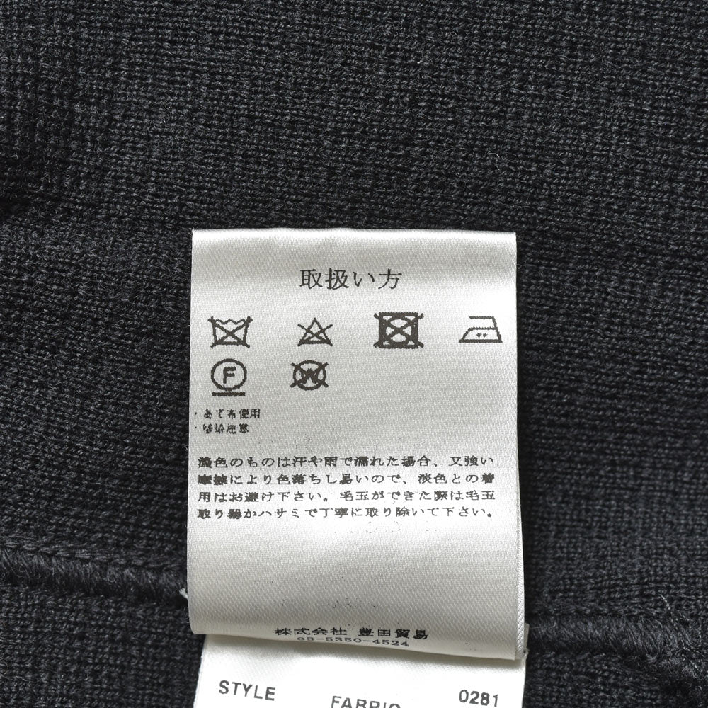 LARDINI（ラルディーニ） ウールタックリブニットジャケット JALJM56/IV63001