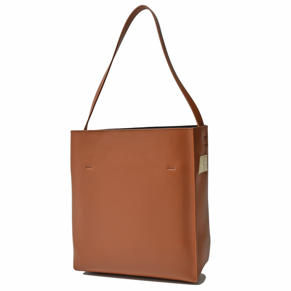 MARNI（マルニ） Museo スムースカーフレザーホーボーバッグ SHMP0111U0 P6483
