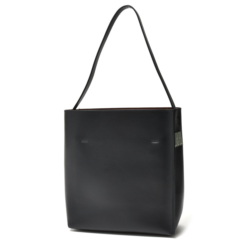 MARNI（マルニ） Museo スムースカーフレザーホーボーバッグ SHMP0111U0 P6483