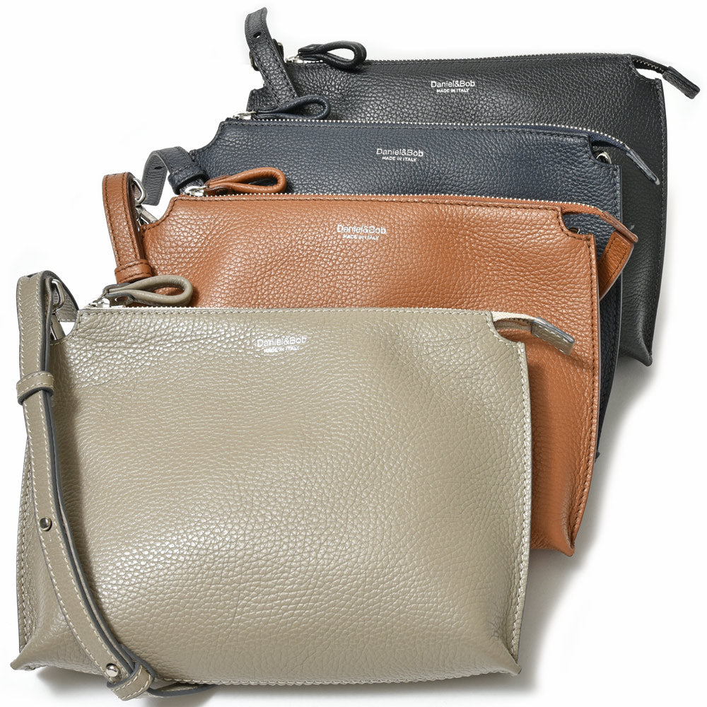 Daniel&Bob（ダニエルアンドボブ） OTELLO SHOULDER24オッテロショルダー24 シュリンクレザーショルダー＆クラッチ2WAYバッグ U457.24SH