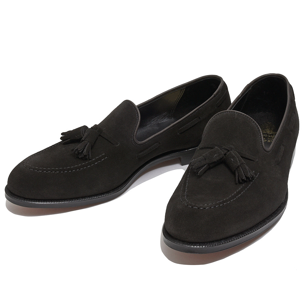 Crockett＆Jones クロケットアンドジョーンズ CAVENDISH3 キャベンディッシュ3 カーフスエード タッセルローファー