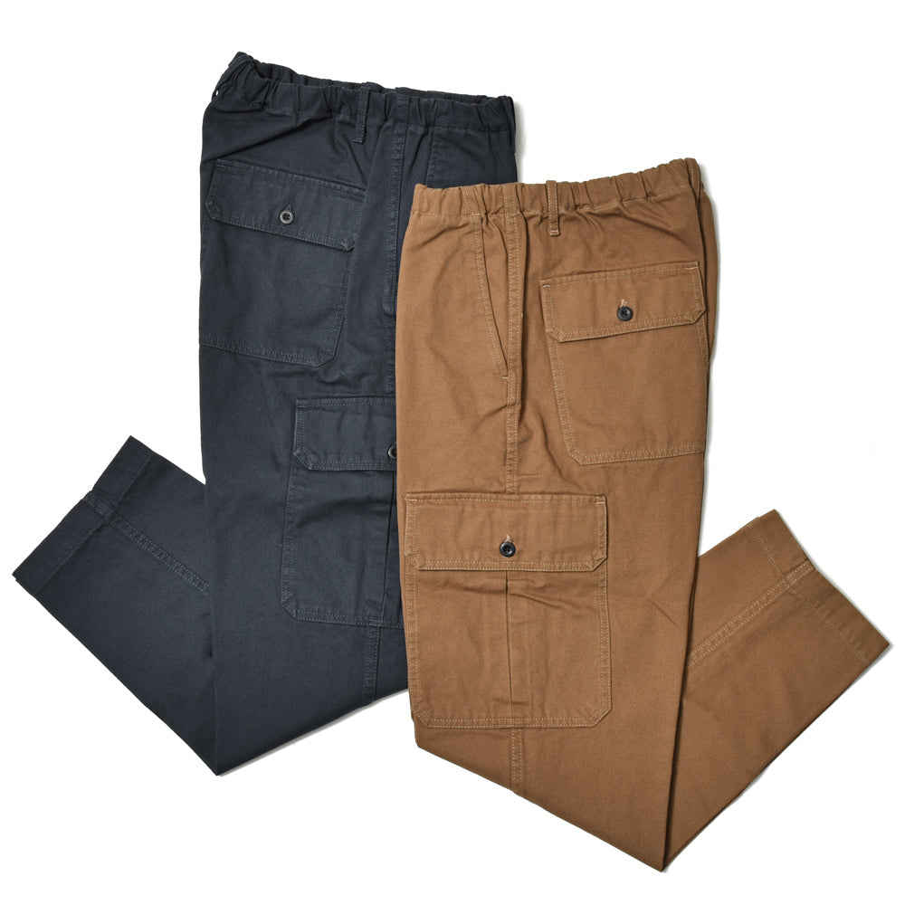 INCOTEX SLACKS（インコテックス スラックス） REGULAR FIT ウォッシュドトリコチノシャーリングクロップドカーゴパンツ 10S196-20212/21501