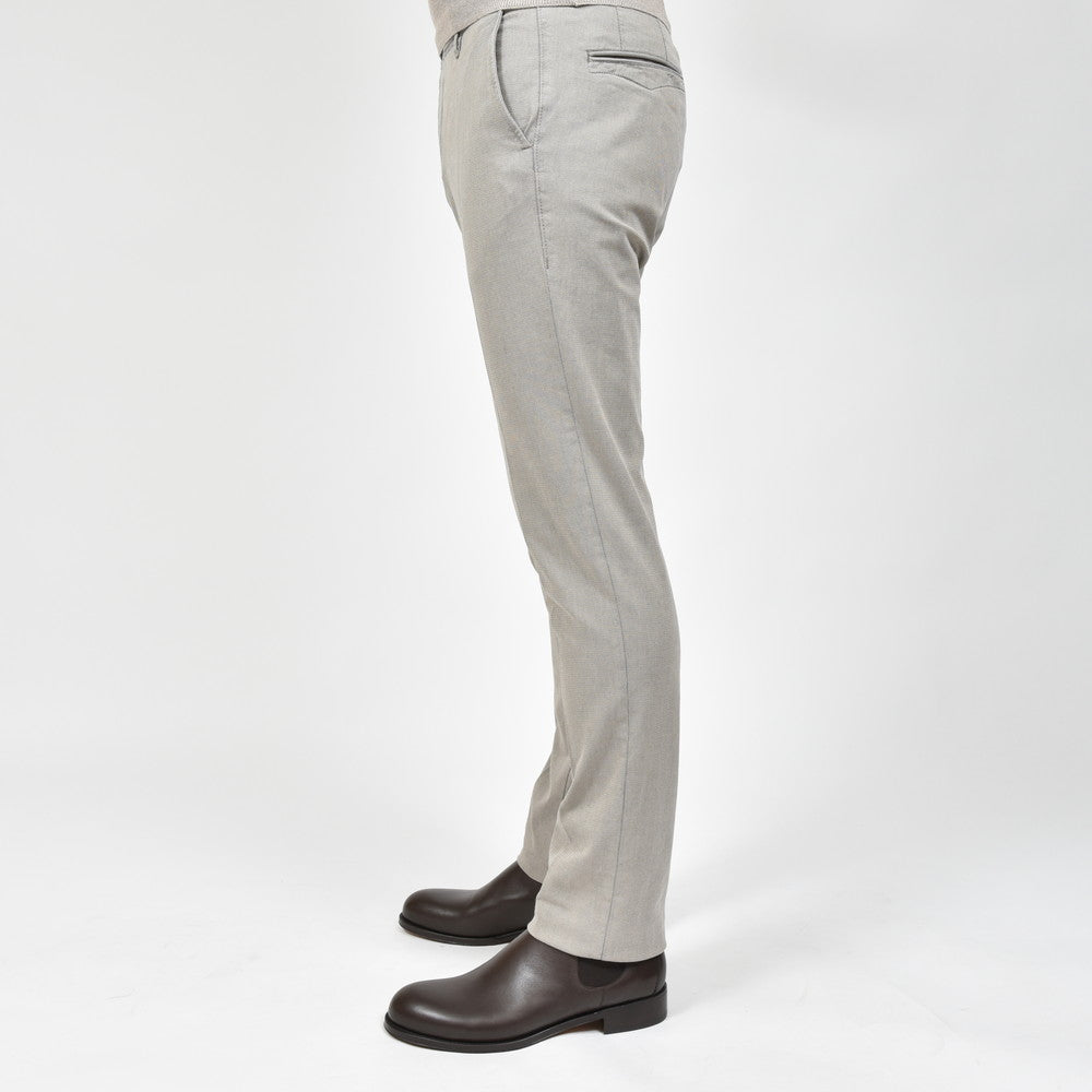 INCOTEX SLACKS（インコテックス スラックス） SLIM FIT ガーメントダイストレッチコットンハニカムジャガードテーパードチノ 18S100-40590/21558