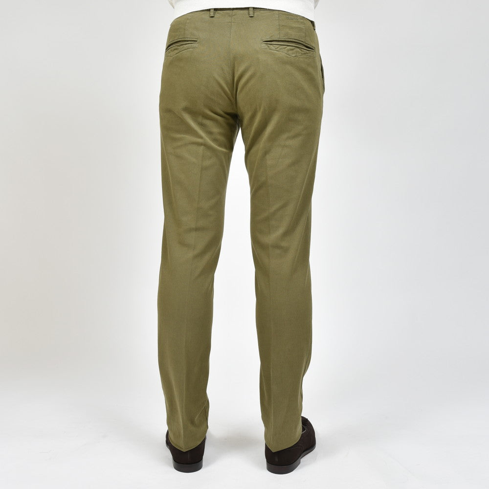 INCOTEX SLACKS（インコテックス スラックス） SLIM FIT ガーメントダイストレッチコットンハニカムジャガードテーパードチノ 18S100-40590/21558
