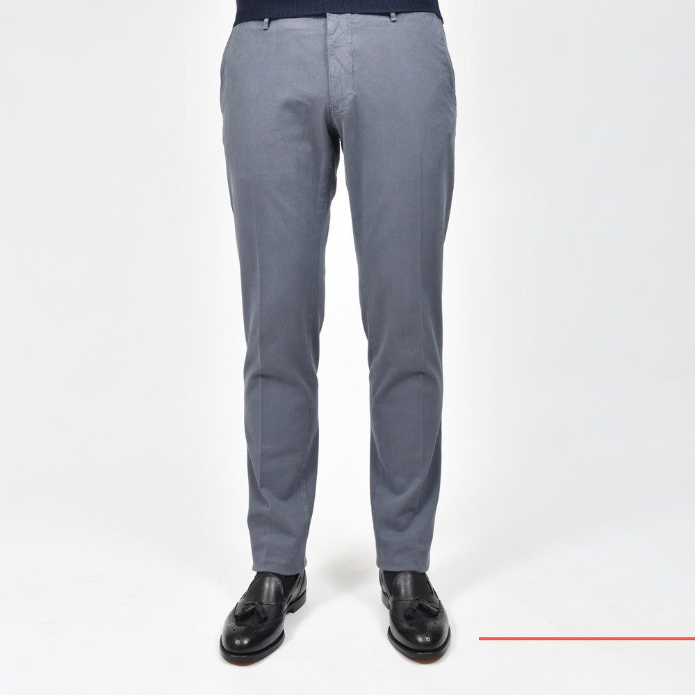 INCOTEX SLACKS（インコテックス スラックス） SLIM FIT ガーメントダイストレッチコットンハニカムジャガードテーパードチノ 18S100-40590/21558