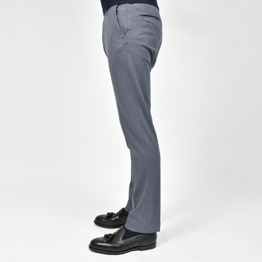 INCOTEX SLACKS（インコテックス スラックス） SLIM FIT ガーメントダイストレッチコットンハニカムジャガードテーパードチノ 18S100-40590/21558