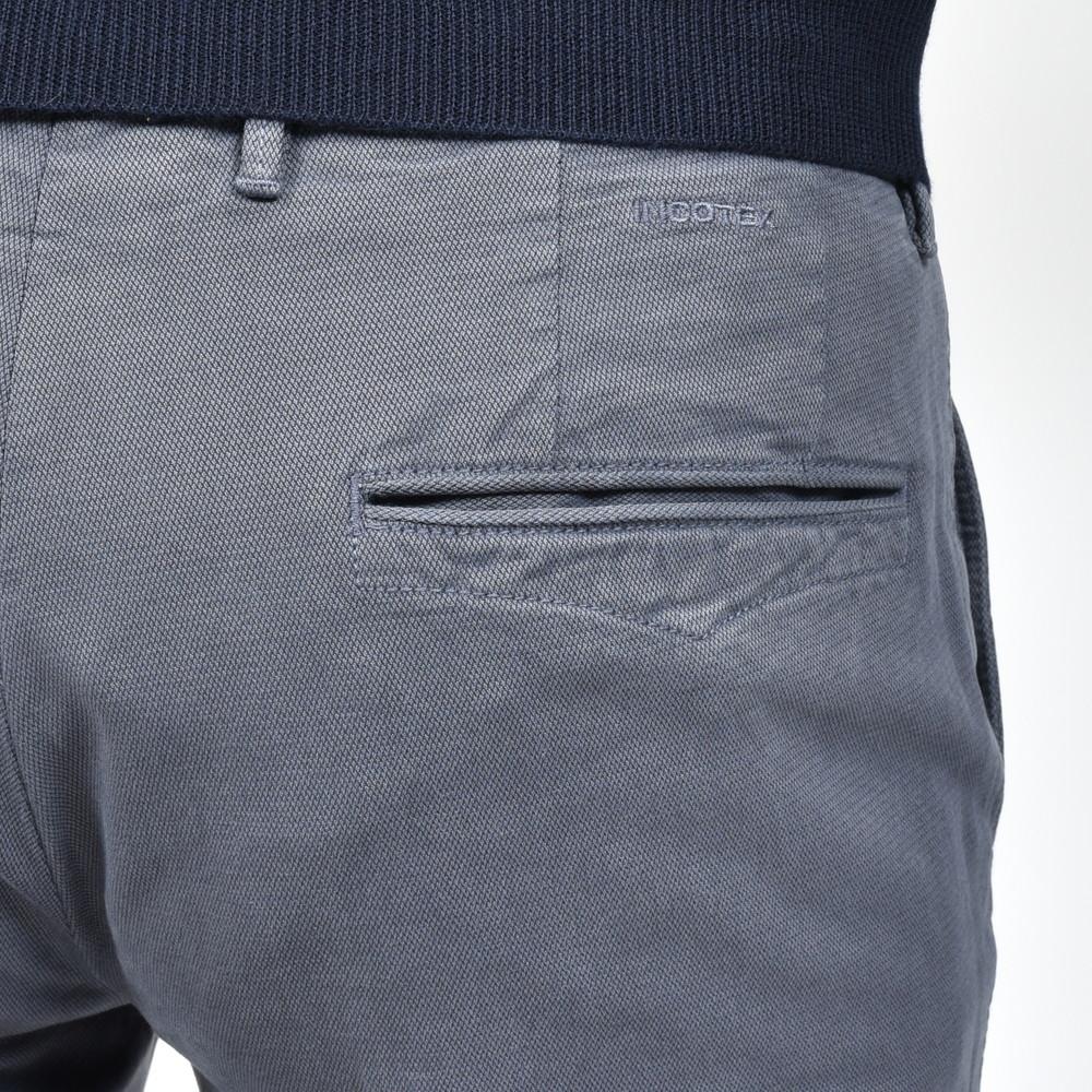 INCOTEX SLACKS（インコテックス スラックス） SLIM FIT ガーメントダイストレッチコットンハニカムジャガードテーパードチノ 18S100-40590/21558