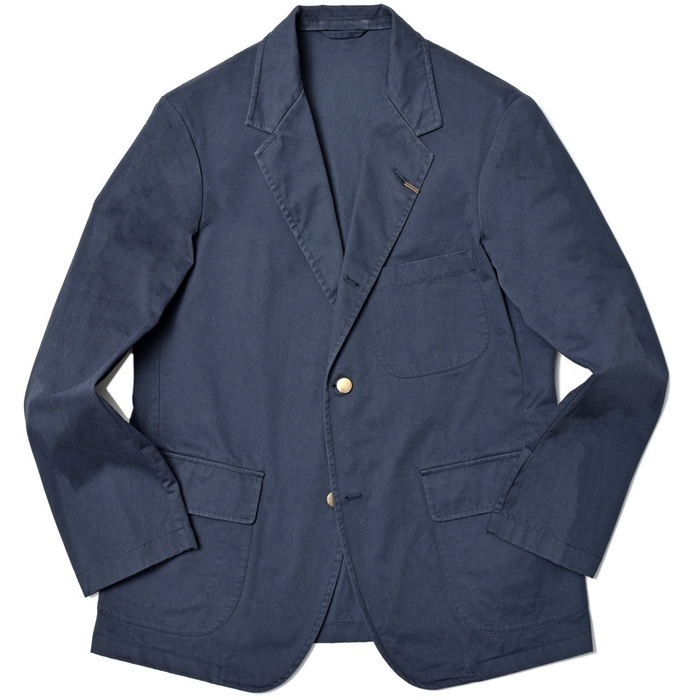 ORBIUM（オルビウム） WORKDRESS BLAZERワークドレスブレザー ガーメントダイコットンギャバジン3Bジャケット 6-B