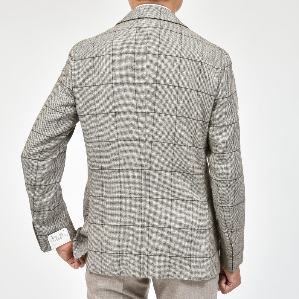 Belvest（ベルベスト） ヤクウールオーバーチェック3Bジャケット JACKET IN THE BOX G10307-23928