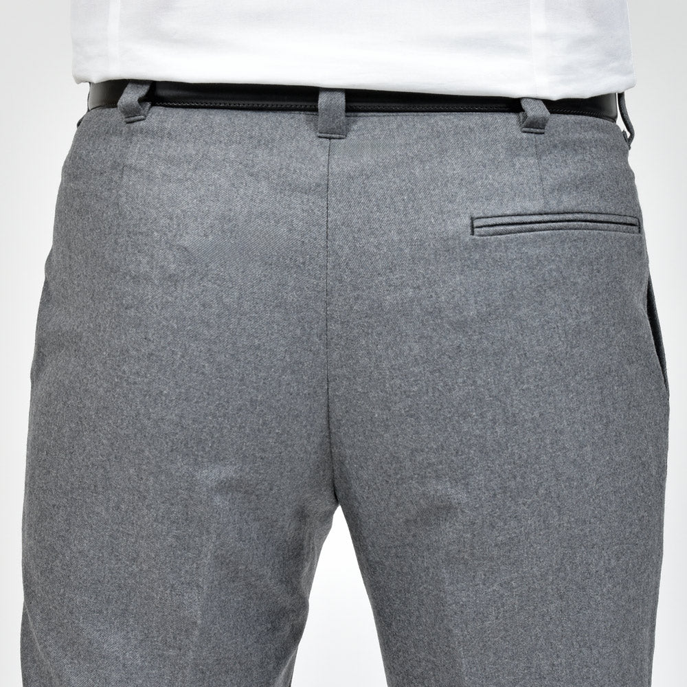 IGARASHI TROUSERS（五十嵐トラウザーズ） ストレッチウールサキソニー1プリーツスリムテーパードパンツ IGT/1OUTP/08500000134