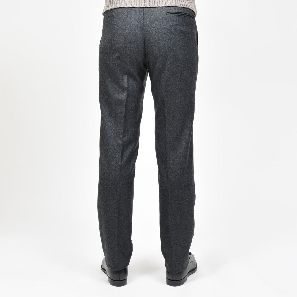IGARASHI TROUSERS（五十嵐トラウザーズ） ストレッチウールサキソニー1プリーツスリムテーパードパンツ IGT/1OUTP/08500000134