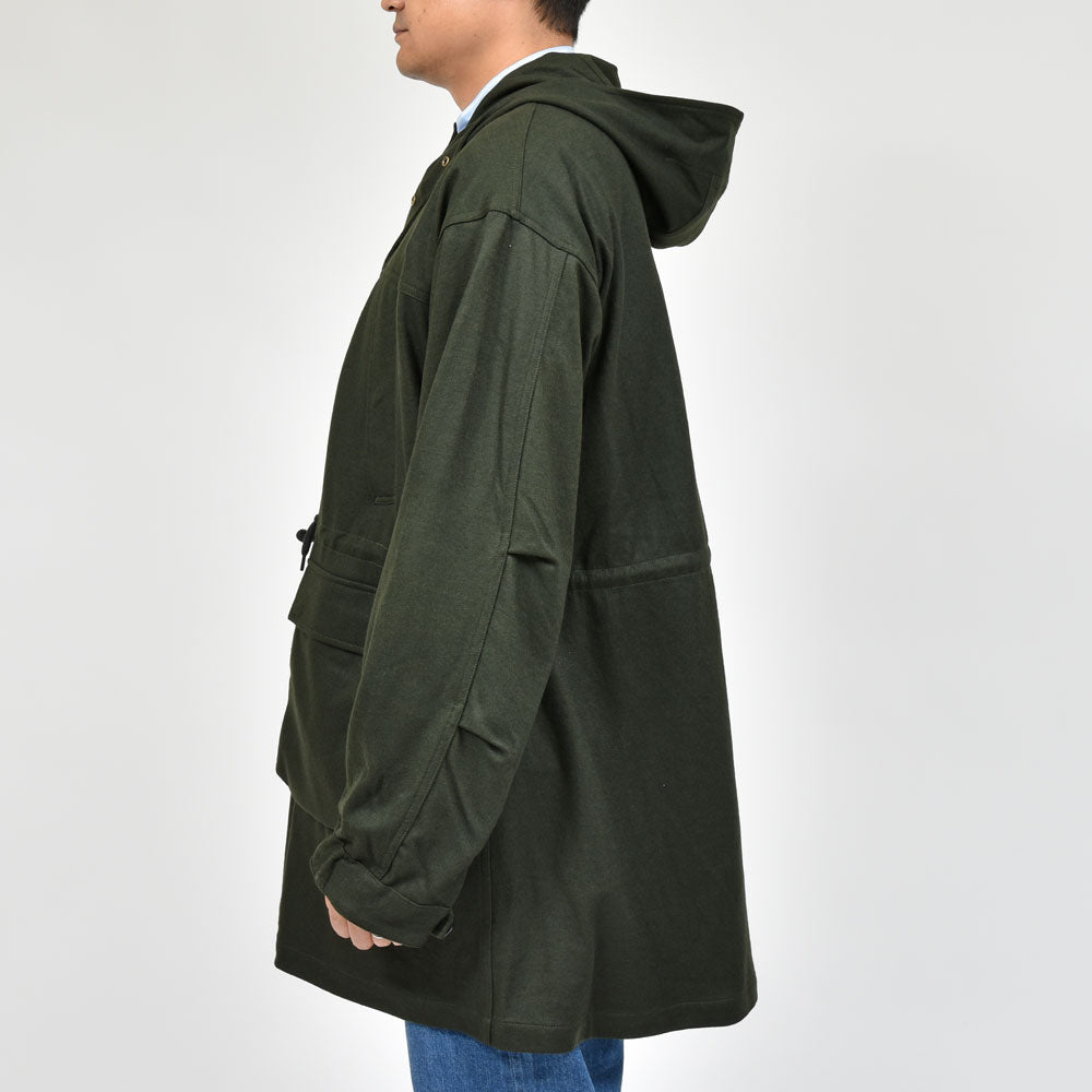 moncao（モンサオ） ウールジャージモッズパーカ M021350