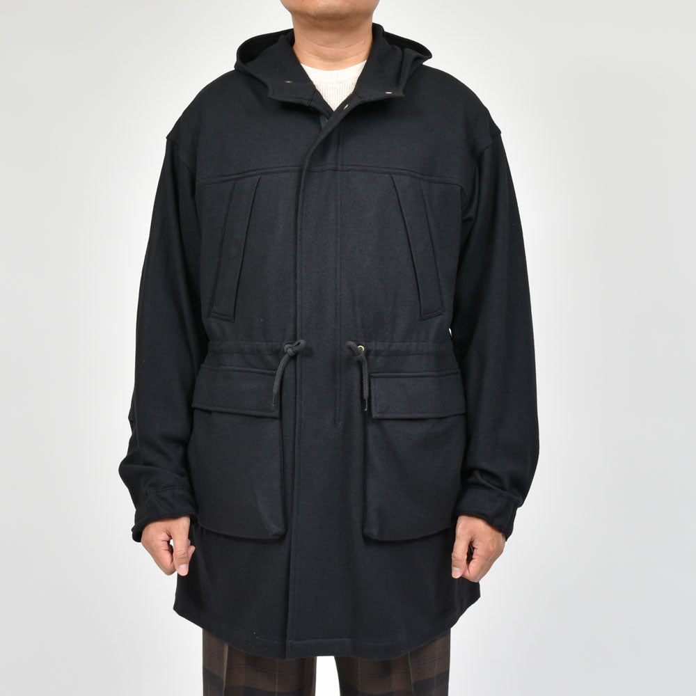 moncao（モンサオ） ウールジャージモッズパーカ M021350