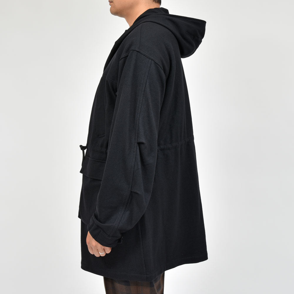 moncao（モンサオ） ウールジャージモッズパーカ M021350