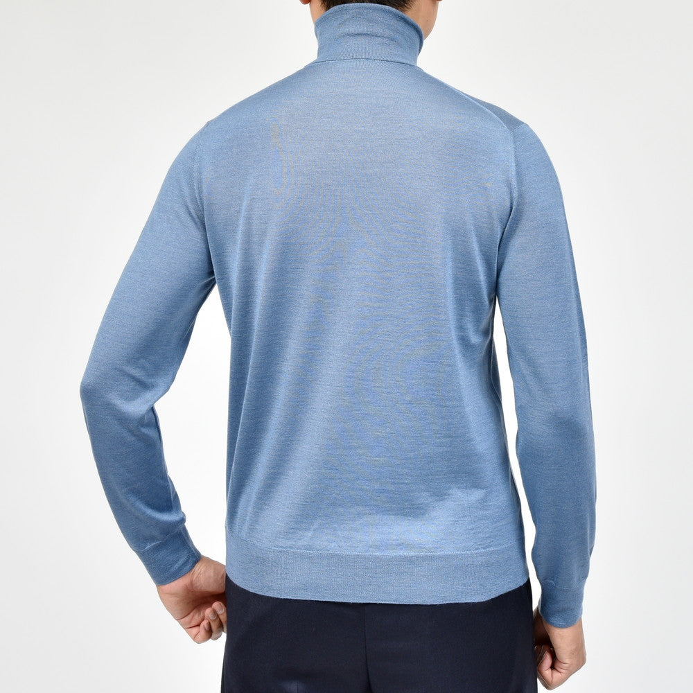 ZANONE（ザノーネ） ハイゲージカシミアシルクタートルネックニット DV/SLIM FIT/810105/ZW206/25420
