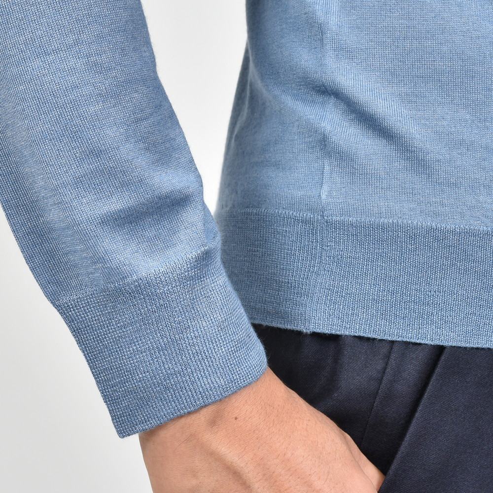 ZANONE（ザノーネ） ハイゲージカシミアシルクタートルネックニット DV/SLIM FIT/810105/ZW206/25420