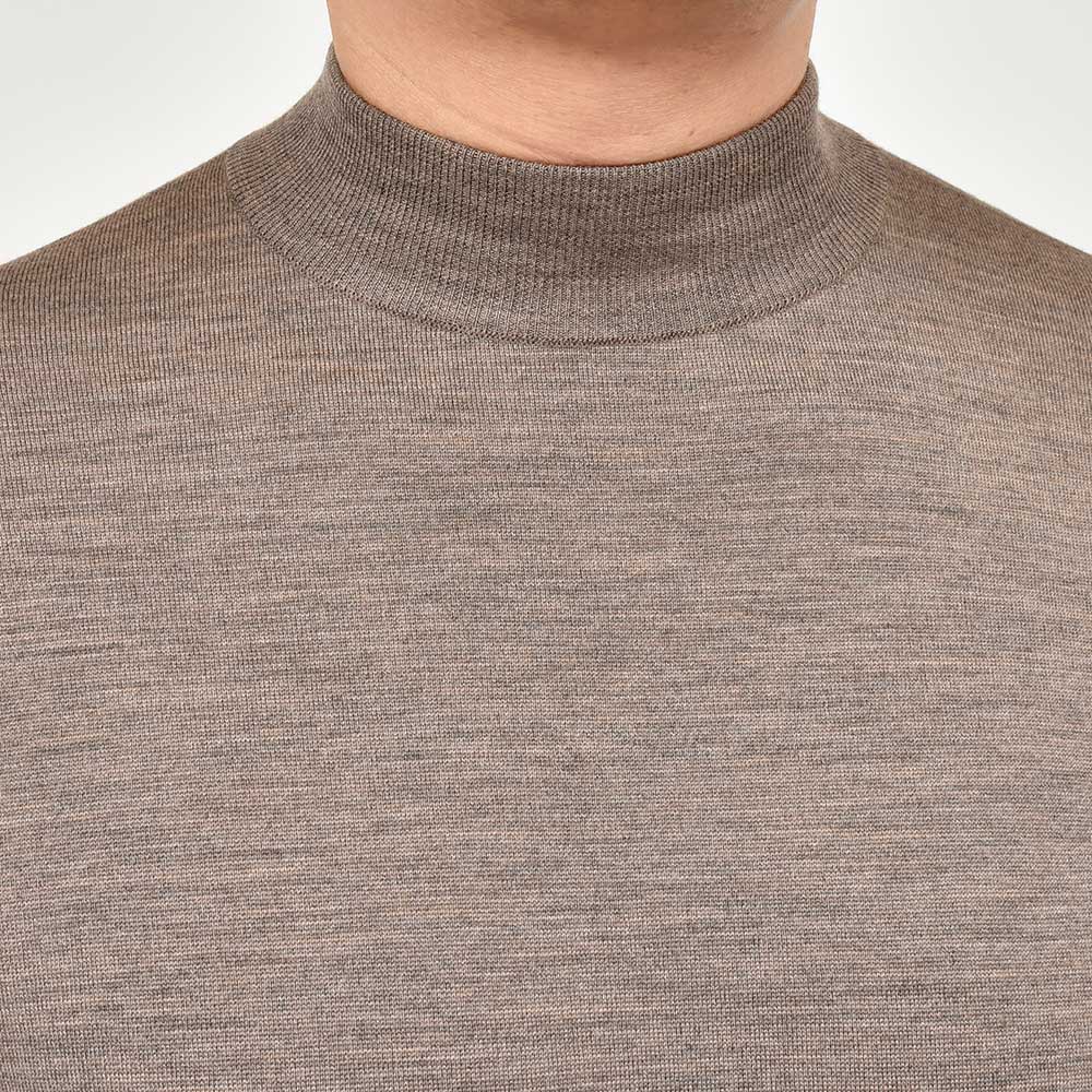 JOHN SMEDLEY ジョンスメドレー KILDAY エクストラファインメリノウール 30ゲージ モックネック ニット MODERN FIT