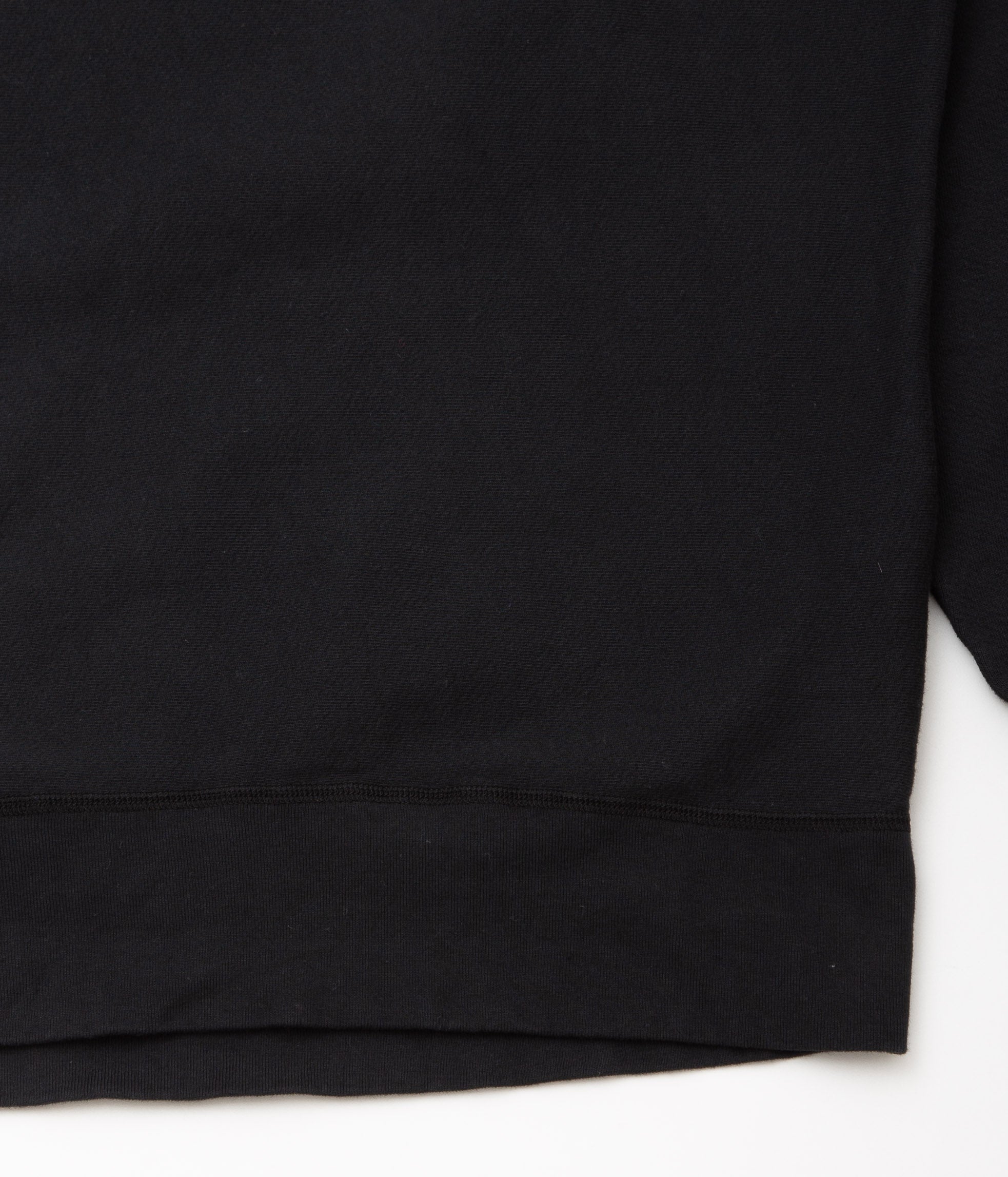 ソフトグッズ / 9OZ FLEECE CREW NECK SWEAT (VINTAGE BLACK)