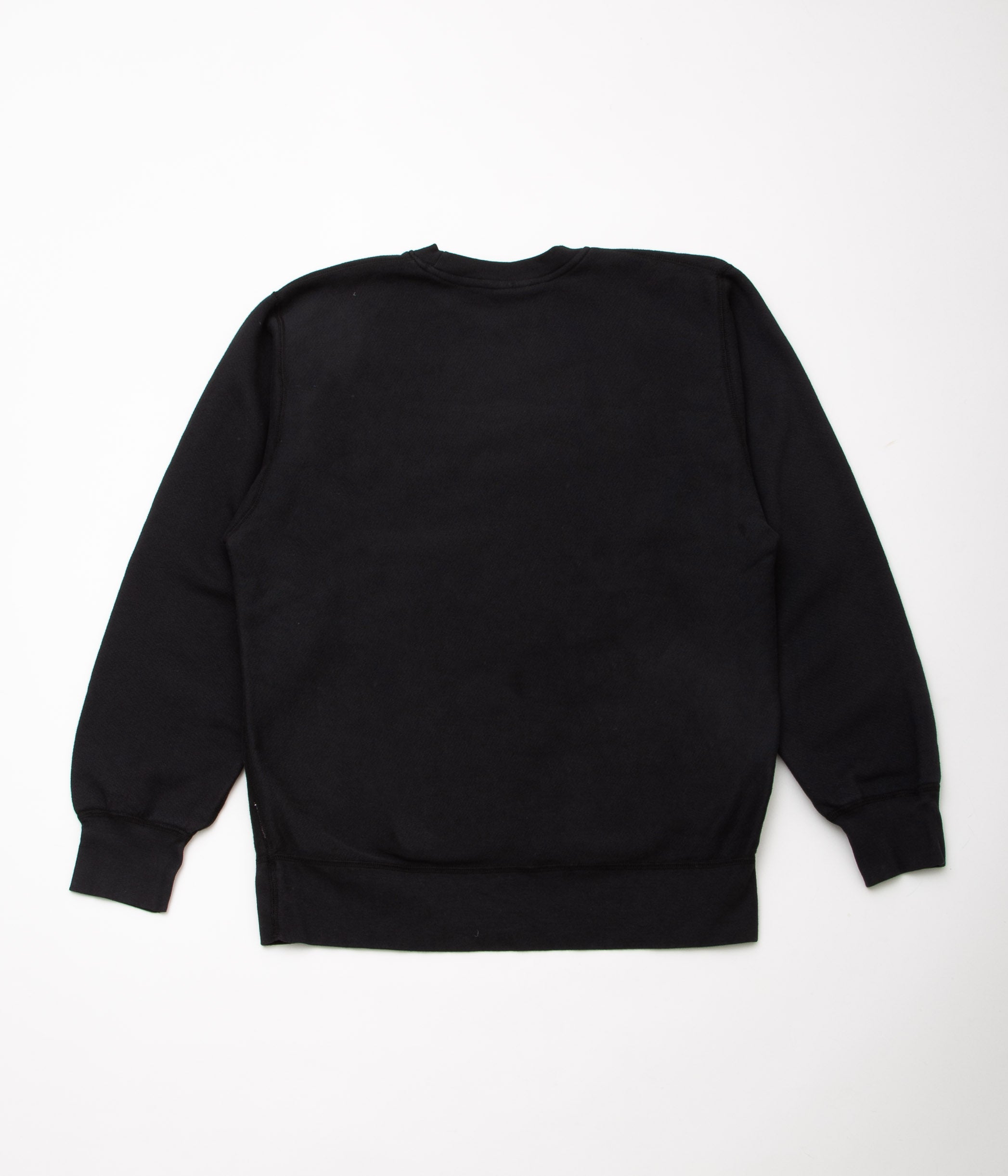 ソフトグッズ / 9OZ FLEECE CREW NECK SWEAT (VINTAGE BLACK)