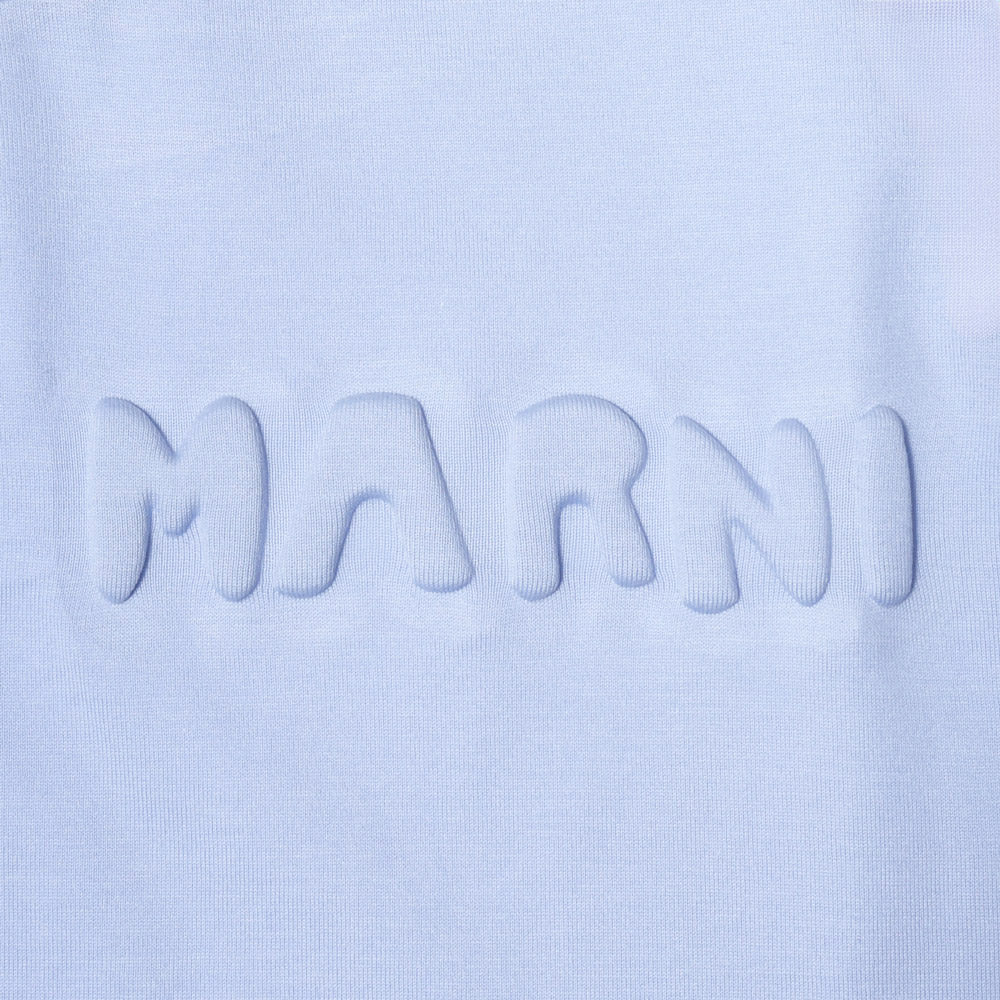 MARNI(マルニ)<BR>THJET49QX/UTC017 オーガニックコットン パディングロゴ バイカラーS/Sカットソー