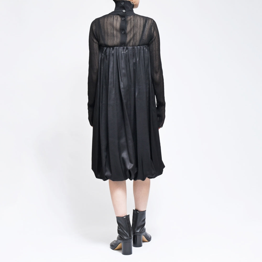 MM6 MAISON MARGIELA(エムエム6 メゾン マルジェラ)<BR>S52CT0782 レーヨンギャザーワンピース/スカート
