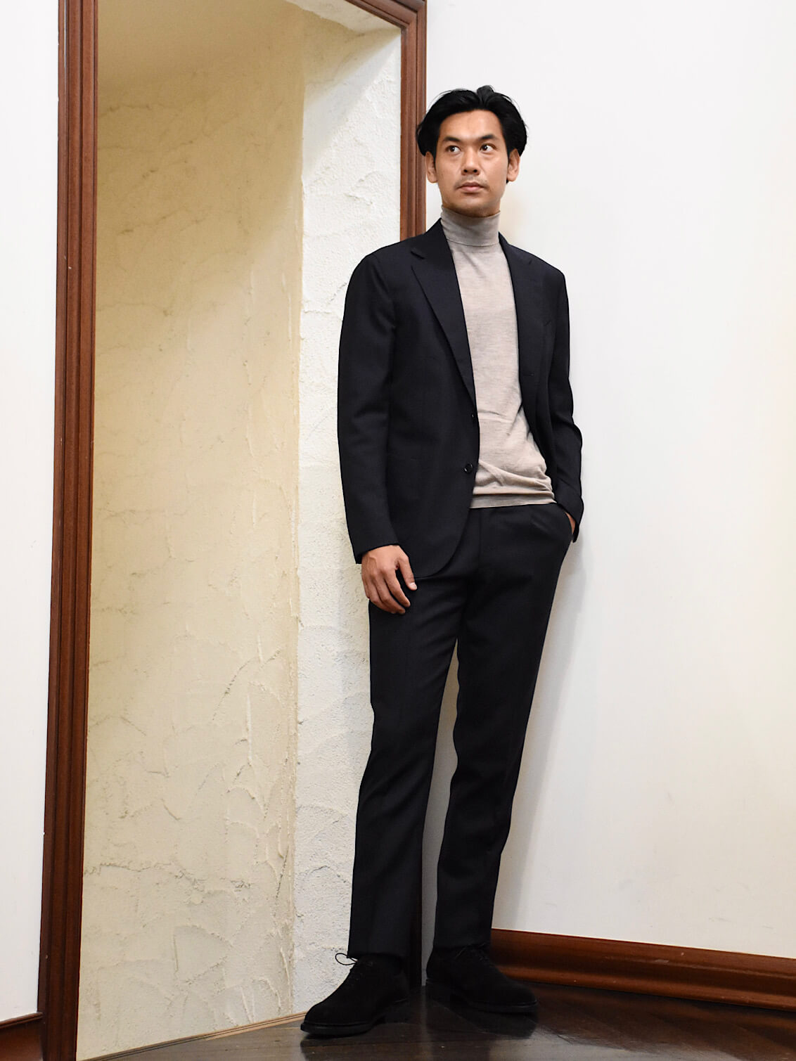 フェデリ / タートルネック ニット(SILK & CASHMERE)/DERBY ML