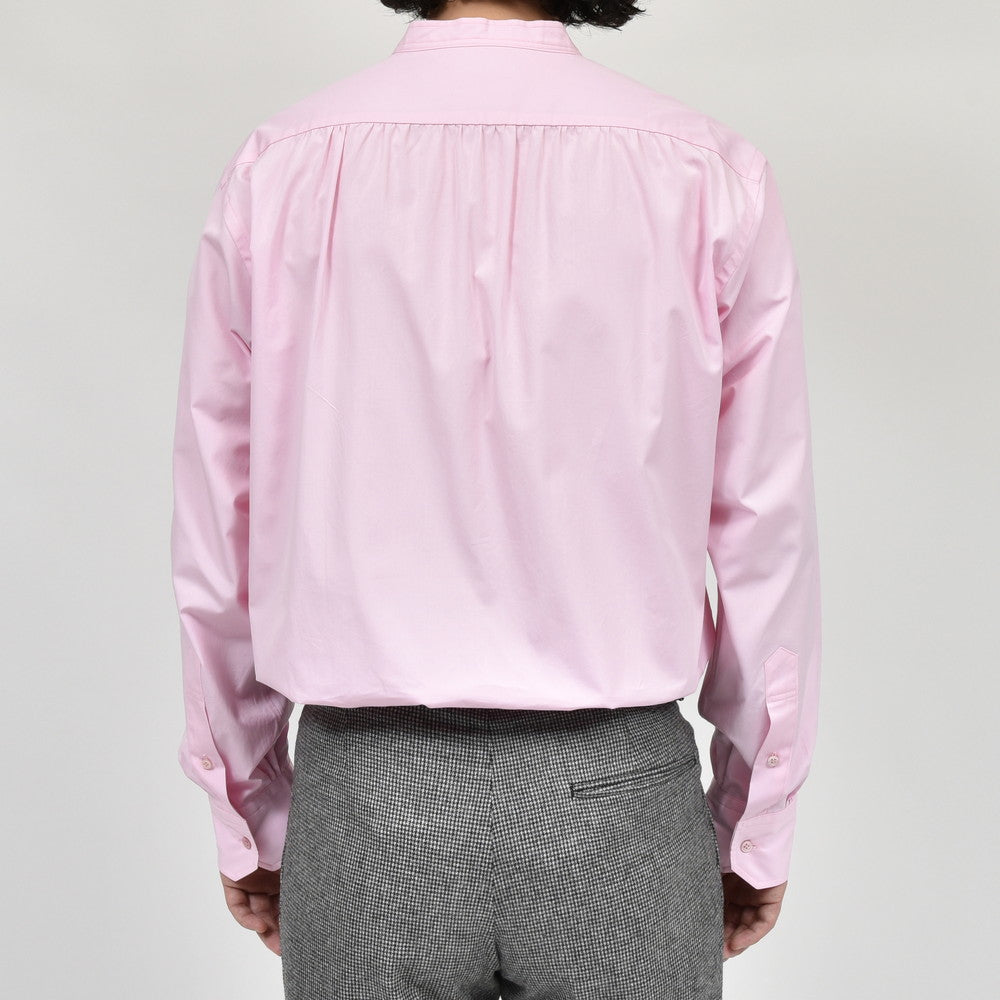 garoh（ガロウ） garoh shirts02 コットンブロードバンドカラーシャツ