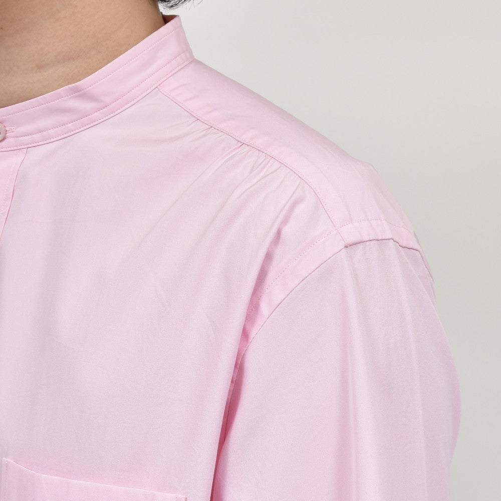 garoh（ガロウ） garoh shirts02 コットンブロードバンドカラーシャツ