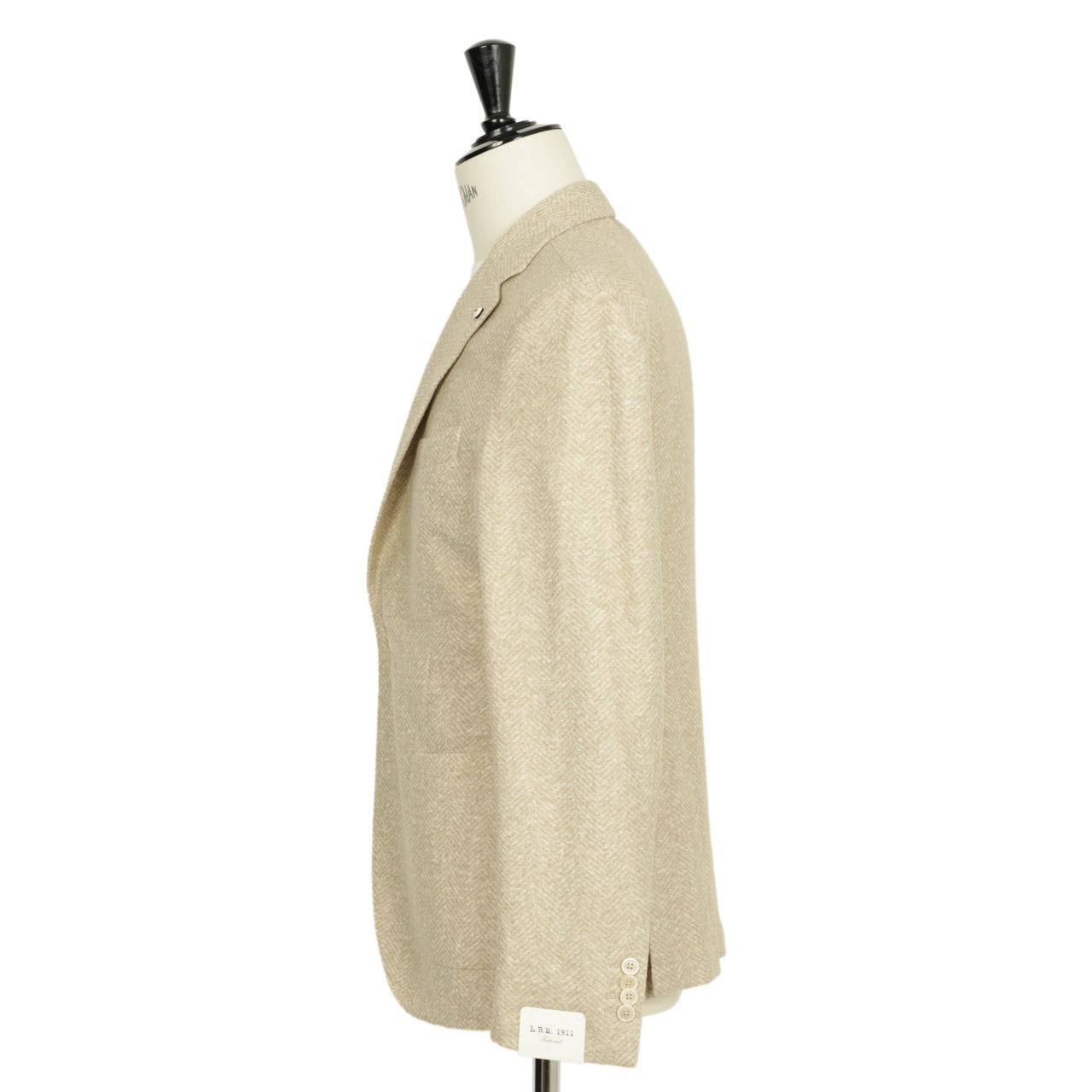 エルビーエム 1911 /  コットン アクリル ポリエステル ウール  2B ジャケット / 2811-45713 / 191-2420609 / 19 ベージュ