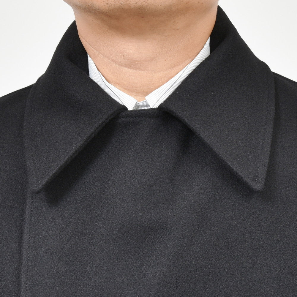 LARDINI（ラルディーニ） OWENオーウェン ウールナイロンソフトメルトンショートコート JAOWEN/IVC63606