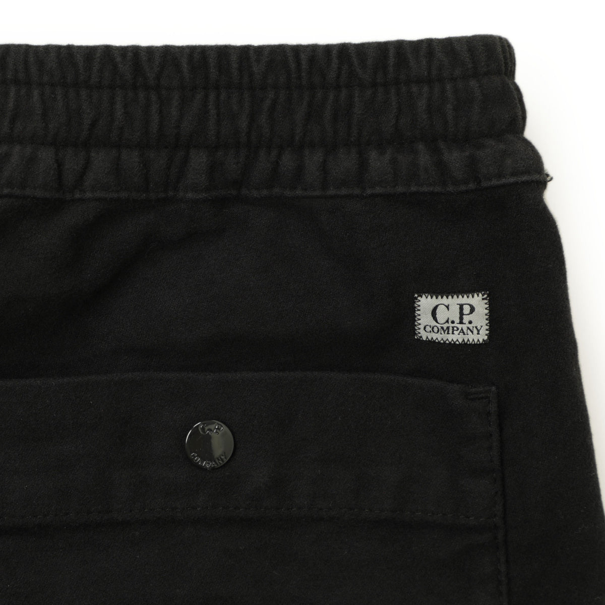 シーピーカンパニー / ストレッチ カーゴパンツ(ウエストゴム)/17CMPA180A BLACK ブラック