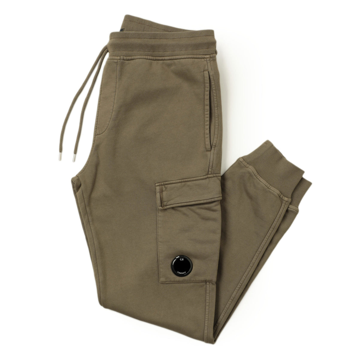 シーピーカンパニー / スウェット カーゴパンツ(ウエストゴム)/17CMSP062A WALNUT ブラウングレー