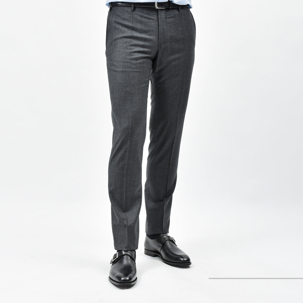 INCOTEX（インコテックス） SLIM FIT SUPER110'sウールハウンドトゥーステーパードパンツ 1T0035-16910/21572