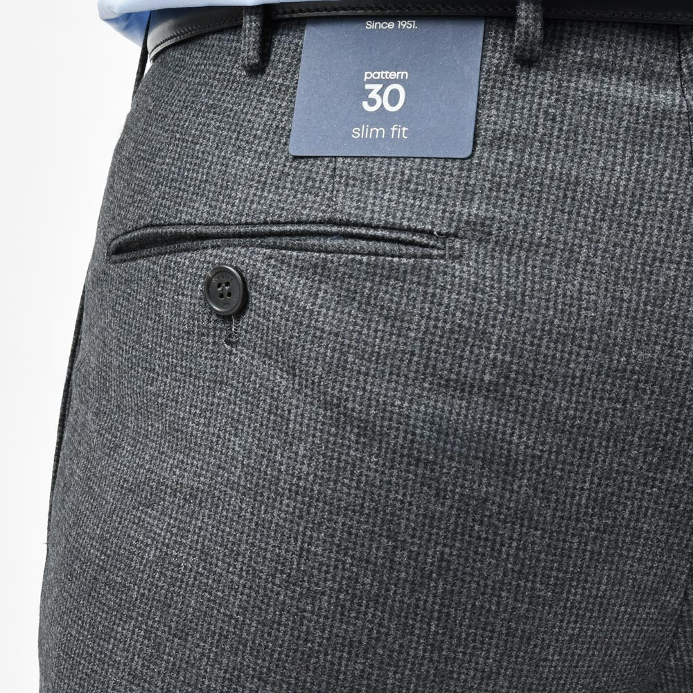 INCOTEX（インコテックス） SLIM FIT SUPER110'sウールハウンドトゥーステーパードパンツ 1T0035-16910/21572