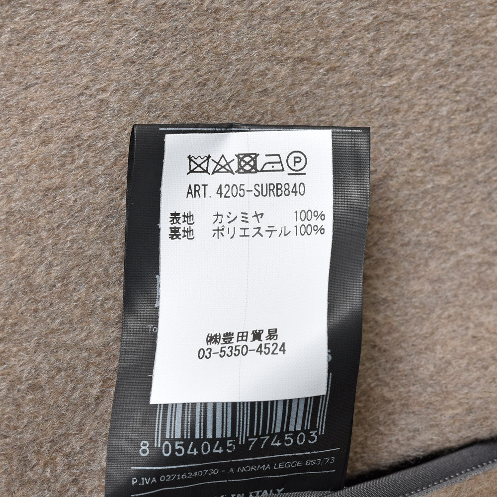 Hevo（イーヴォ） SURBONスルボン カシミアフランネル1Bセミダブルコート SURB840